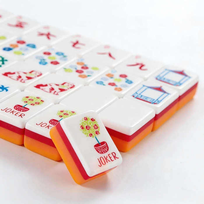 Sunset Ember American Mahjong Set