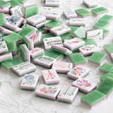 Jade Garden American Mahjong Tile Set