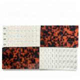 Tortoiseshell Garden American Mahjong Tile Set