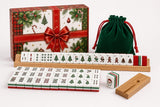 American Mahjong Christmas Theme Playing Cards, Festive Design Mahjong Tiles, Perfect for Holiday Games and Gatherings