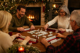 American Mahjong Christmas Theme Playing Cards, Festive Design Mahjong Tiles, Perfect for Holiday Games and Gatherings