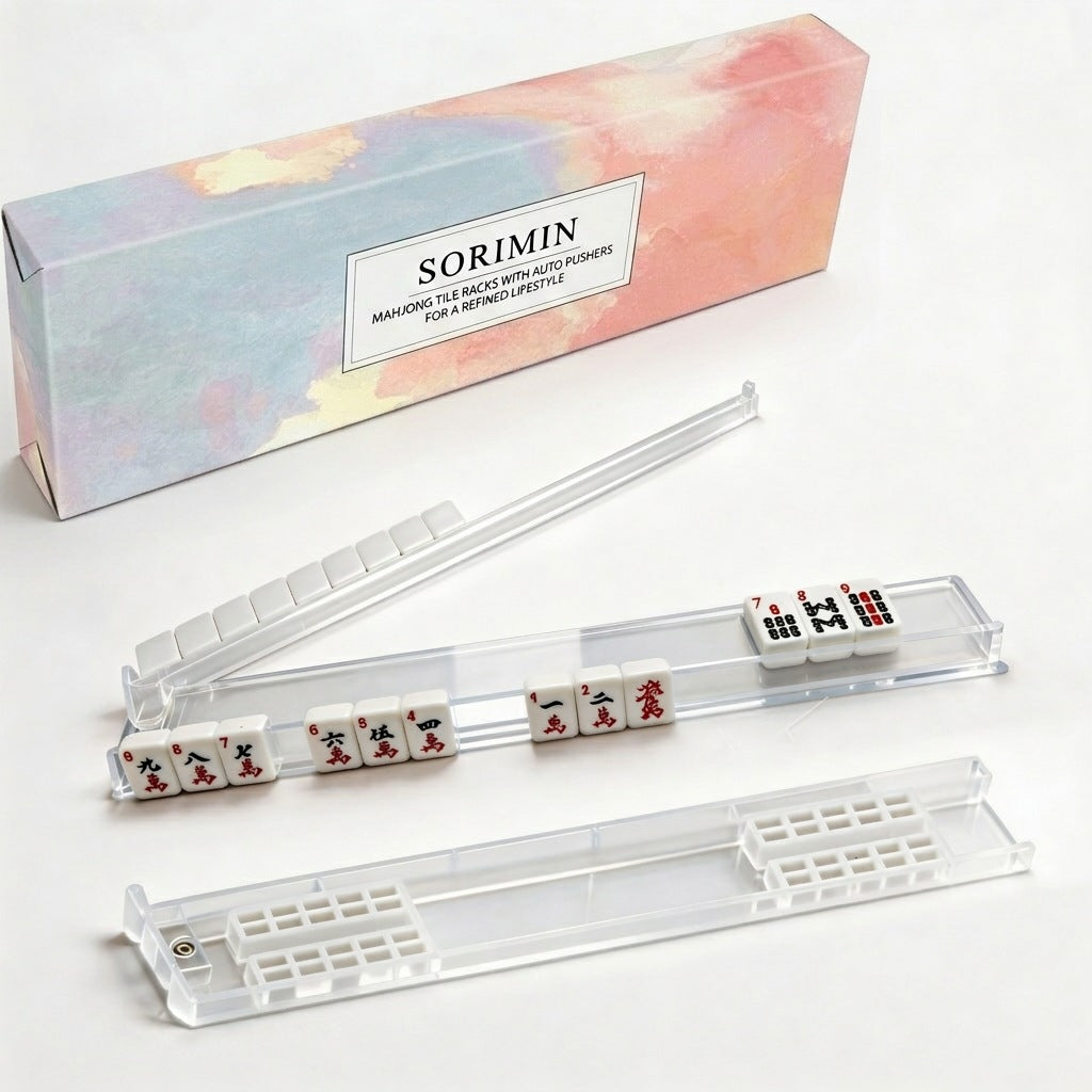 Mahjong tile pusher set