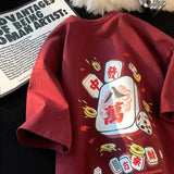 Lucky Mahjong Graphic T-Shirt