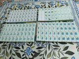 Mahjong storage handbag+Coral Coast Mahjong tile set (with dice as a gift)