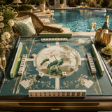 Botanical Waterproof Mahjong Mat