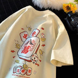 Lucky Mahjong Graphic T-Shirt