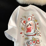 Lucky Mahjong Graphic T-Shirt